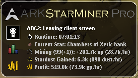 99 Mining with ARKStarMiner Pro